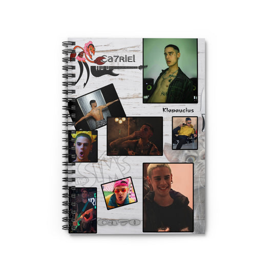 Customized Spiral Notebook - Ruled Line Unique and Original Style - Ca7riel