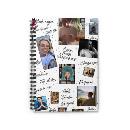Customized Spiral Notebook - Ruled Line Unique and Original Style - Paco Amoroso